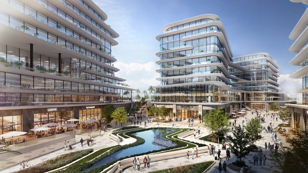 The Arc District, metal-works, 