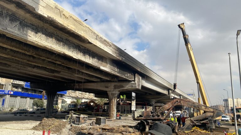 Ahmed Fakhry Bridge — Concrete Cutting — project image