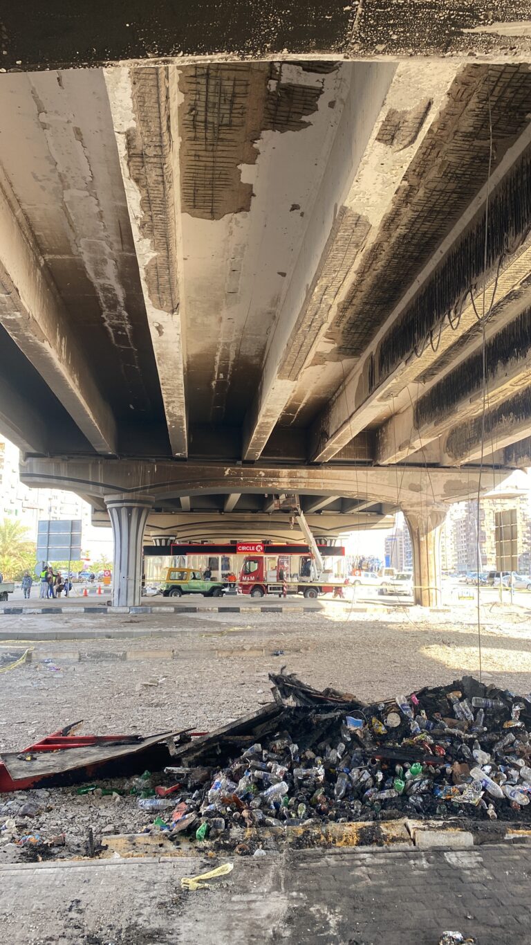 Ahmed Fakhry Bridge — Concrete Cutting — project image