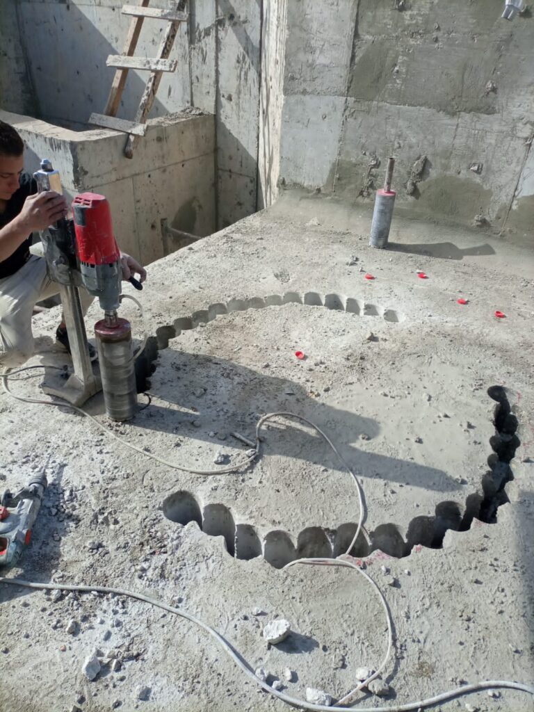 Khatatba & Kafr El-Dawoud Sewage Stations — Concrete Cutting — project image