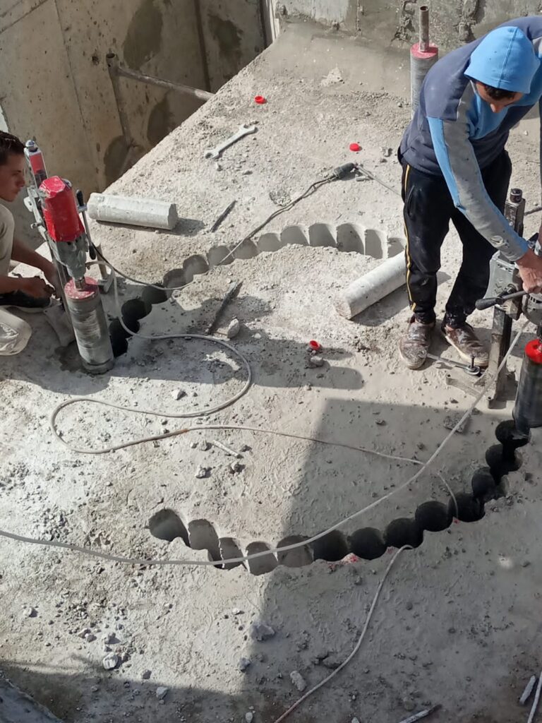 Khatatba & Kafr El-Dawoud Sewage Stations — Concrete Cutting — project image